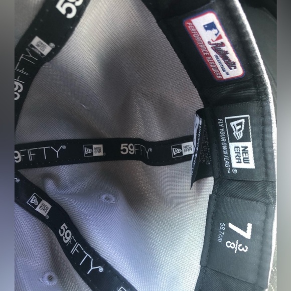 Detroit tigers 59fifty new era fitted hat sz 7 3/8 - Picture 3 of 4